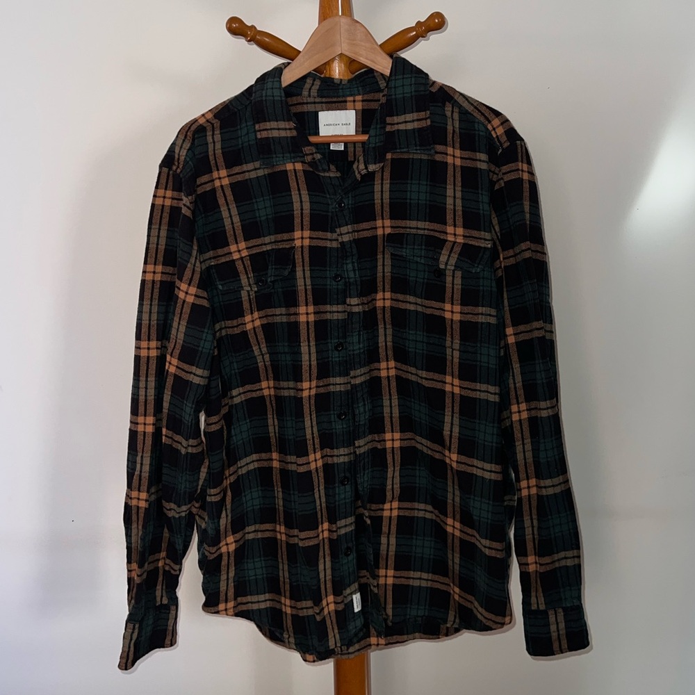 AMERICAN EAGLE SHIRT FLANNEL XXL